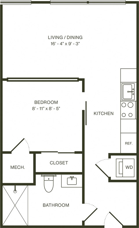 a blueprint of a floor plan of a house